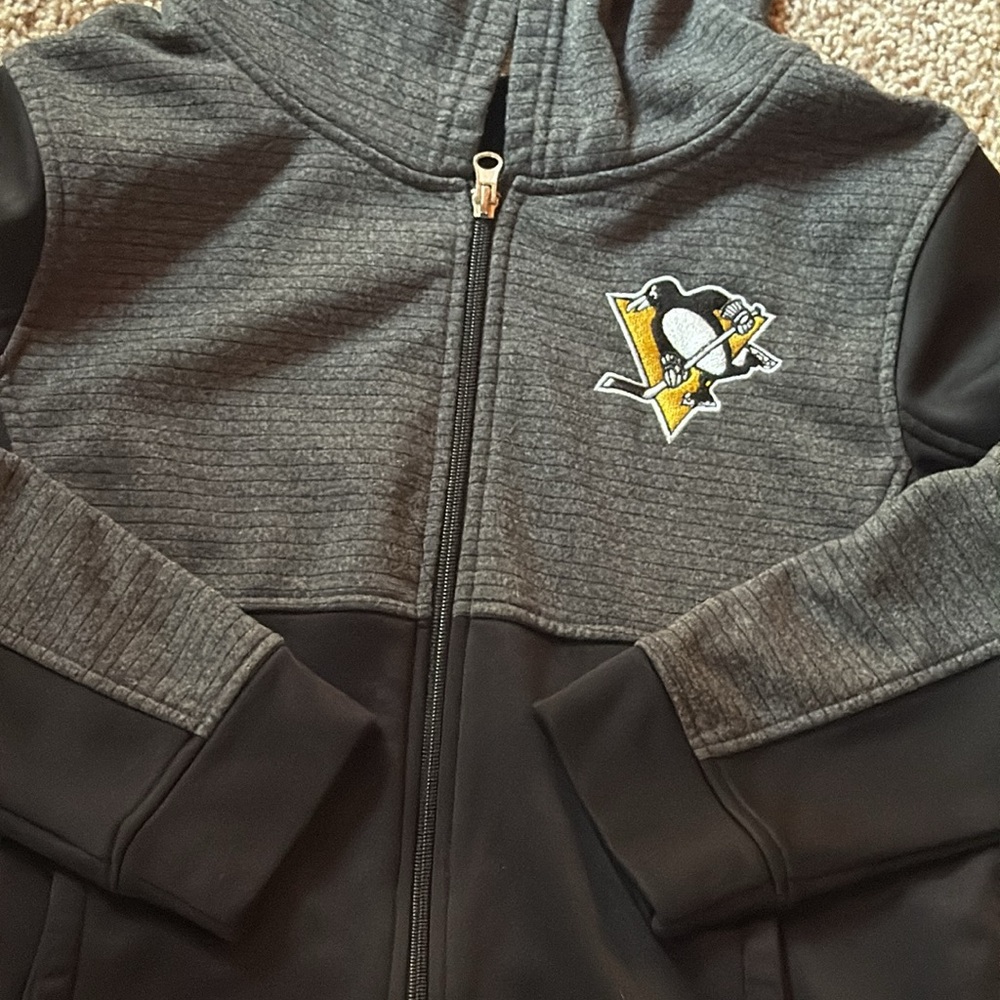 NHL Pittsburgh penguins Kids Zip-Up Hoodie